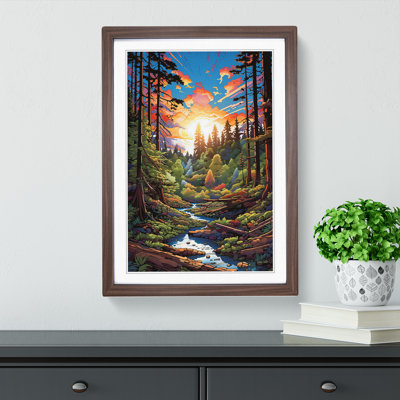 Single Picture Frame Print on Wood