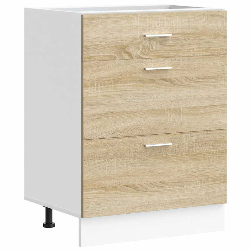 Armoire de cuisine vidaXL Lyon Sonoma, Chêne sonoma