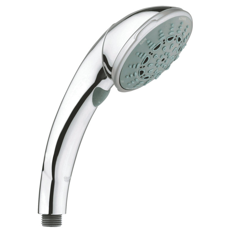 Movario® Champagne Multi Function Handheld Shower Head with SpeedClean Nozzles, StarLight Chrome