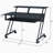 Black Music Recording Studio Desk With Keyboard Tray-1968880114