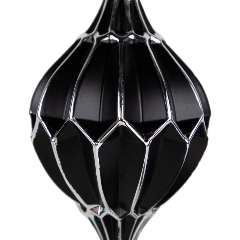 5'' Trellis Glass Finial Ornament