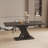 Multifunctional extendable console table-1211588687