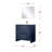 Lafarre 36" W x 20" D Single Vanity, 28" Mirror & Faucet-104786546-113111313
