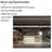Vintage Front Desk Bar Counter with Liquor Storage and Reception Function-109026896