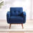 Donka Solid Wood Upholstered Armchairs-1868897965