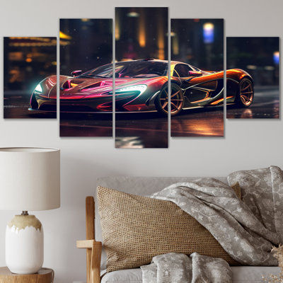 Transportation Wall Decor on Metal