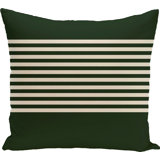 Striped Reversible Throw Pillow