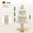 Cat Scratching Post, Christmas Tree Tall Cat Scratching Board With Natural Sisal Scratching Rods And Interactive Toy Ball For Kittens And Kittens-31403063