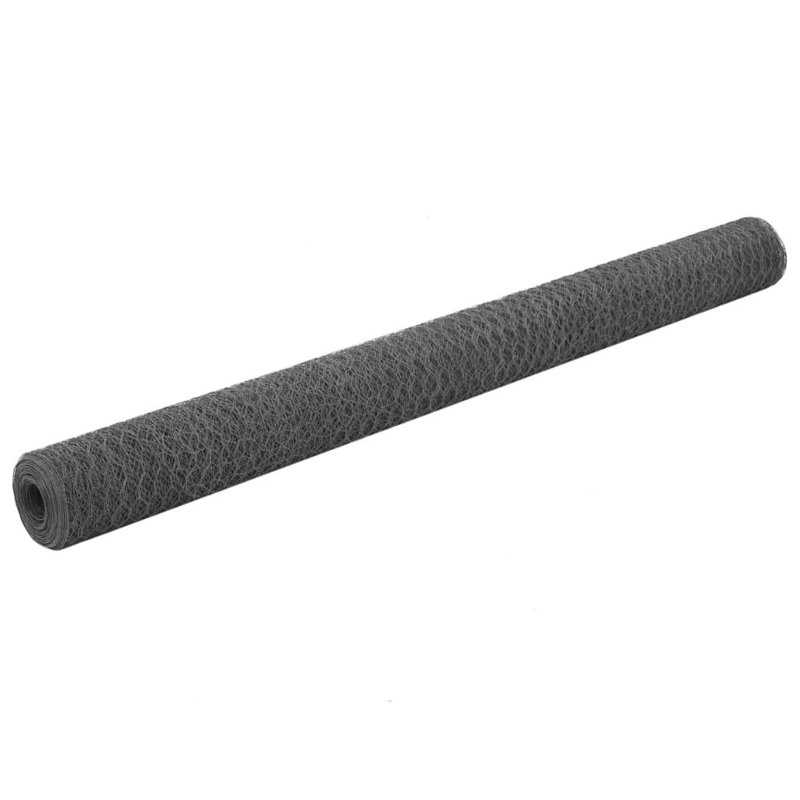150.114cm H x 984.2cm W Plastic Wire/Mesh Fence, Grey