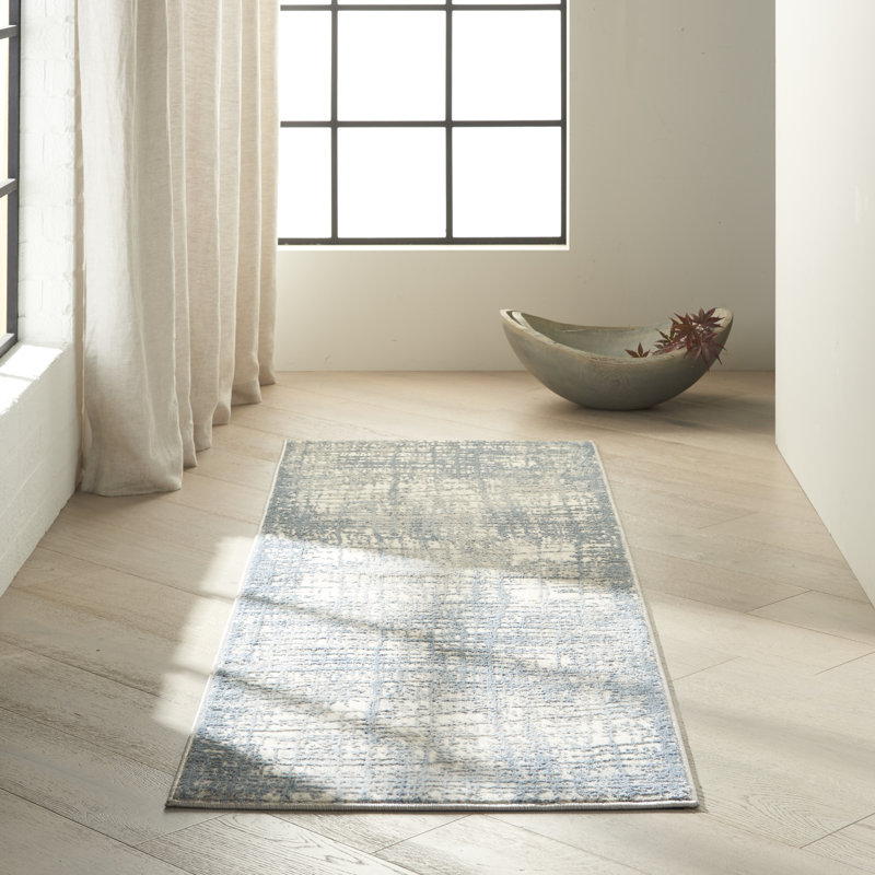 Rush Abstract Area Rug, Runner 69 x 221cm