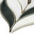 Divine Sprig 2" x 3" Ceramic Mosaic Wall Tile (0.86 Sq. Ft. / Sheet)-52031367