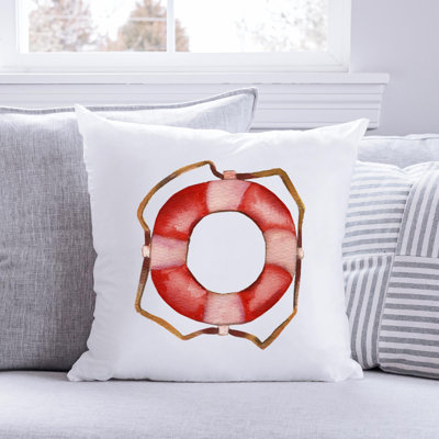 Nautical Sea Life_253 - Coussin décoratif avec coussin décoratif