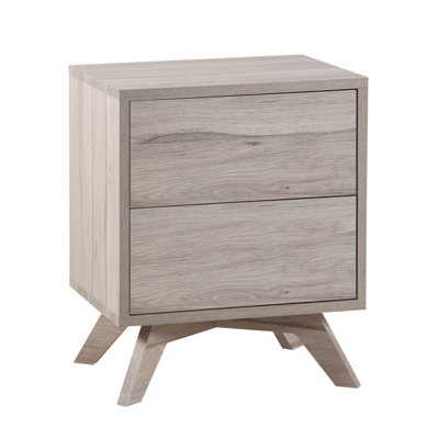 48cm W Manufactured Wood Bedside Table