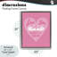 Cadre flottant Always & Forever Swans, conception par Juliet Meeks-1747408780-1747408786