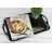 Reston Lloyd Multi-Purpose 18" Rectangle Melamine Plastic Handled Tray-744838252
