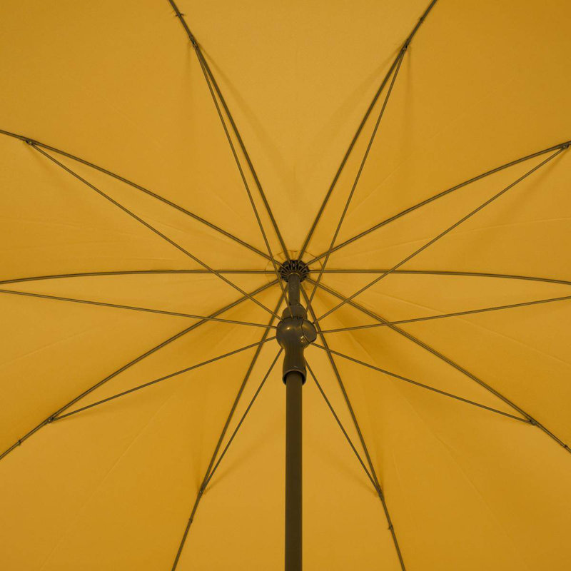 Condon 250cm Market Parasol, Yellow