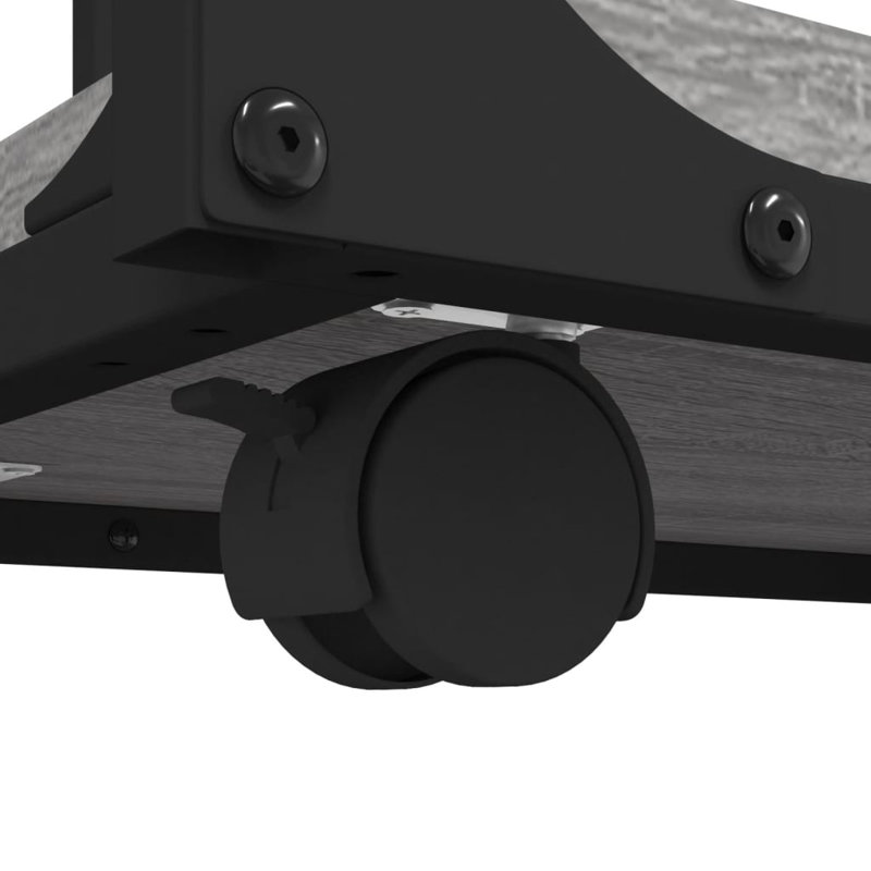 Digit Wheel End Table, Grey