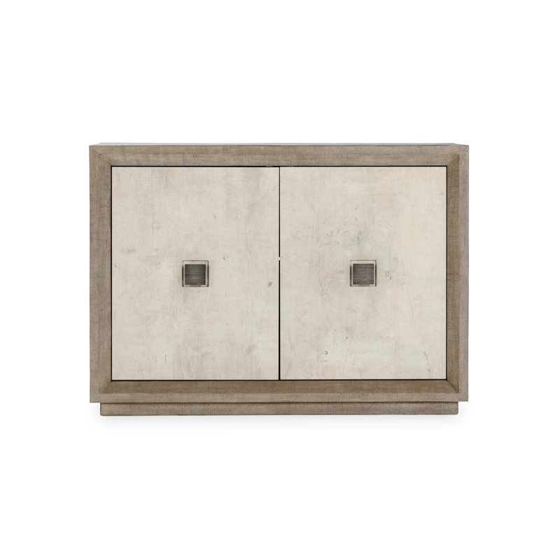 Classic Home Denver 50" Wood Distressed Gray Cabinet