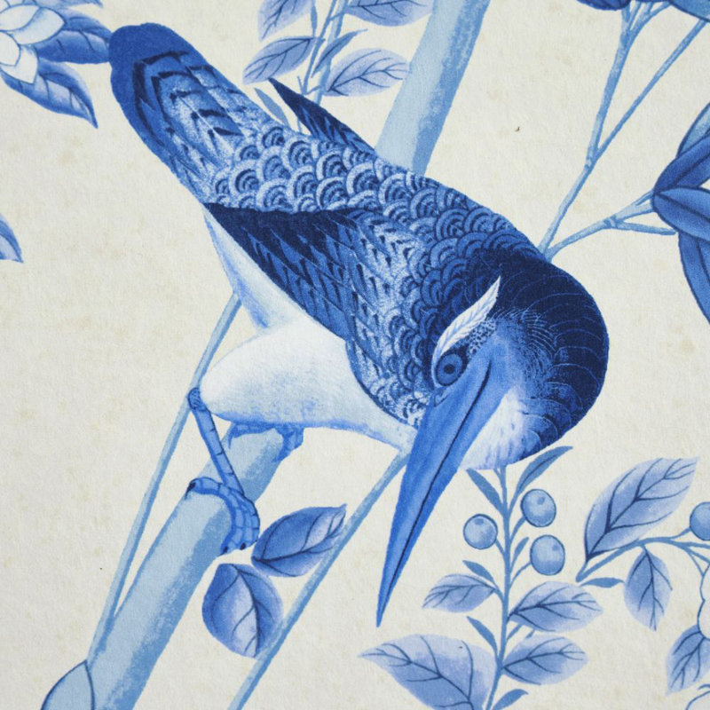 Schumacher x Miles Redd Brighton Pavilion Panel, Blue
