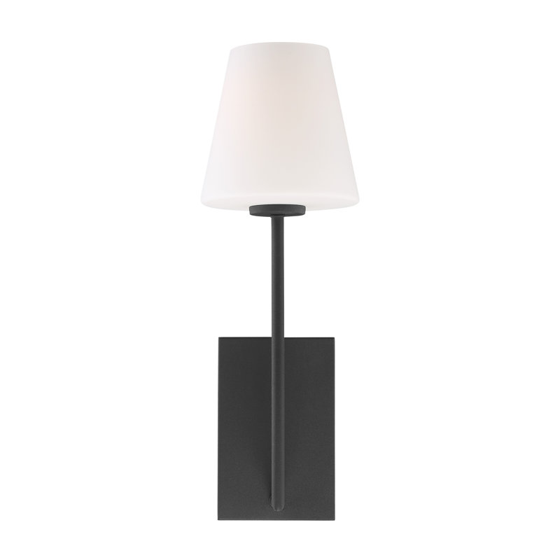 Frith 1 - Light Armed Sconce, Black