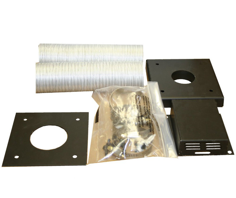 Ensemble de ventilation en acier Higden