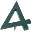 24 in. Flat Floating Mount House Number-1747342016-1752731000