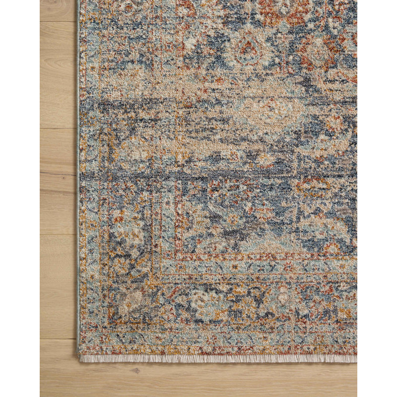 Angela Rose x Loloi Blake Navy / Multi Area Rug & Reviews | Wayfair