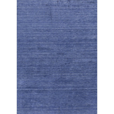 Area Rug in Dark Blue