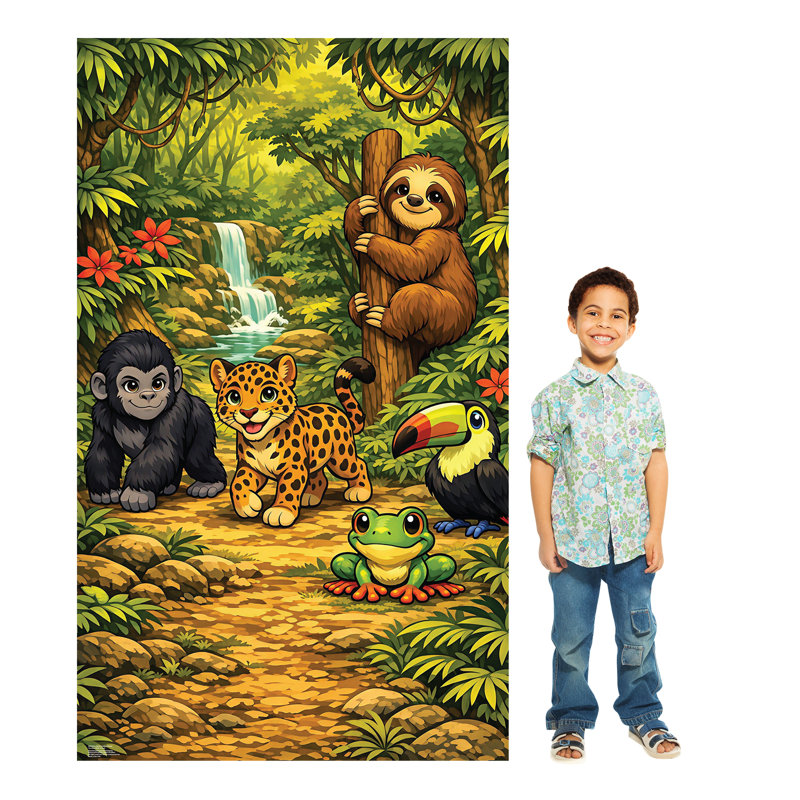 Forêt tropicale, animaux de la jungle (école biblique de vacances)