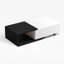 Table basse extensible en noyer avec 2 tiroirs Quoint-1423316166
