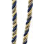 Ensemble de 8 pompons bleu 27 po