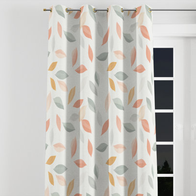 Rideaux obscurcissant Abstract Room - Rideau contemporain à œillets Boho Azi - 1 panneau
