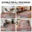 Griffey Vintage Boho Machine Washable Red/Blue Non-Slip Backing Area Rug-784186103