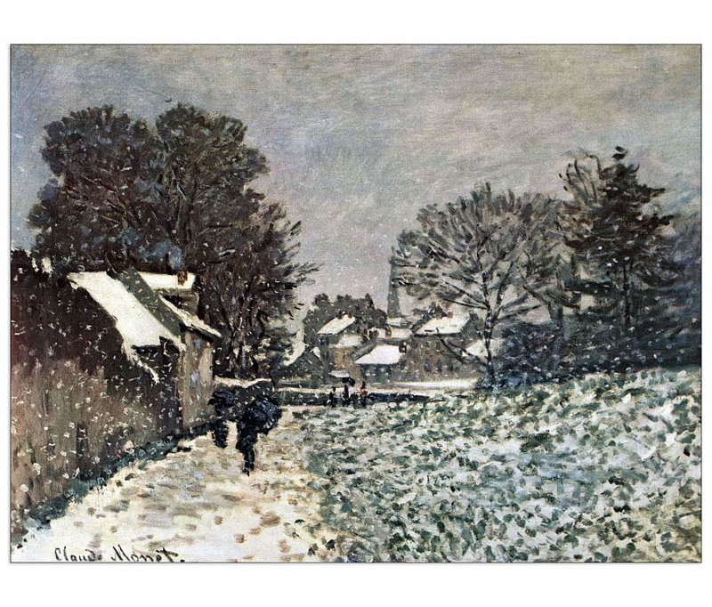 Claude Monet - Wrapped Canvas Painting, 60cm H x 80cm W x 1.8cm D