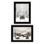 "Antique Christmas" 2 pièces par Lori Deiter, cadre noir