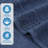  Zero-Twist Cotton Bath Towel Set - Honeycomb Waffle Texture - Quick-Dry-76763306
