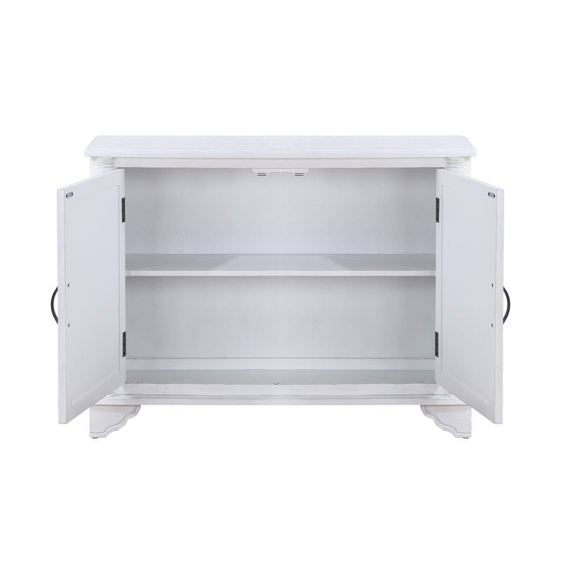 40"  Console Table With Storage Shelf, Retro Entryway Table With Adjustable Storage Shelf, Sofa Couch Table For Hallway, Entry Way, Living Room, Foyer,  Antique White