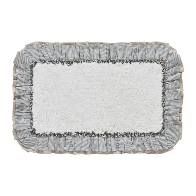 Ashmont 100% Cotton Non-Slip Bath Mat