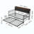 Daybed Frame Metal Day Bed With Trundle And Charging Station