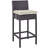 Convene Wicker Rattan 5-Piece Outdoor Patio Pub Bistro Set-526165915