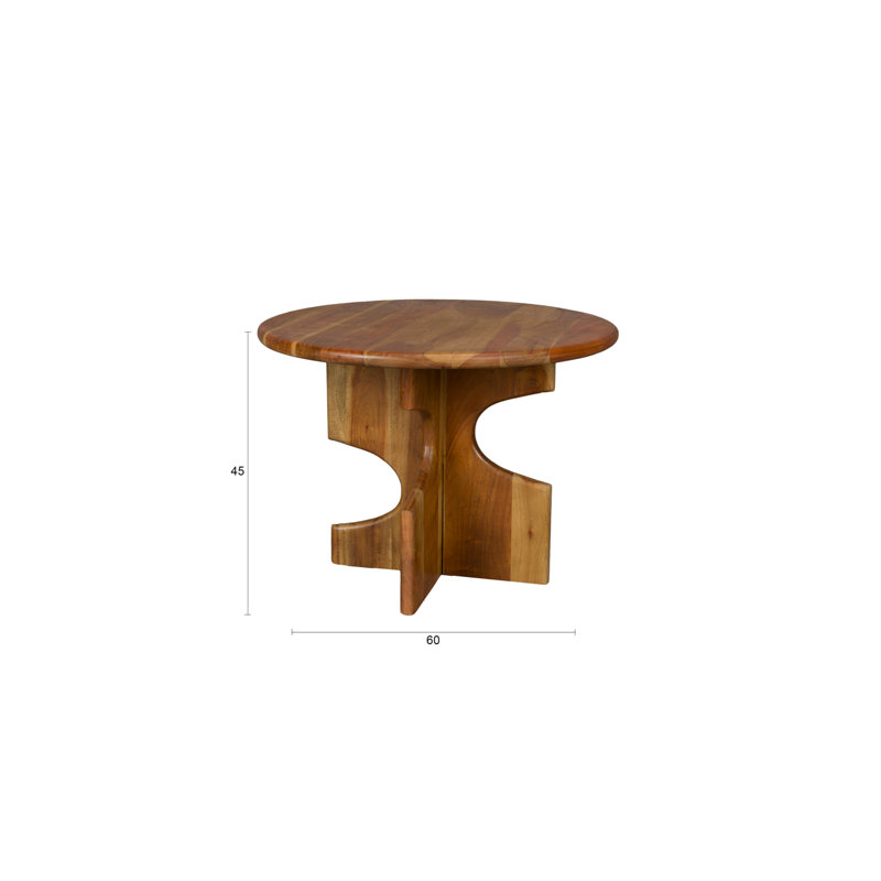 Solid Wood End Table