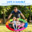 YC saucer swing 40"  -Rainbow