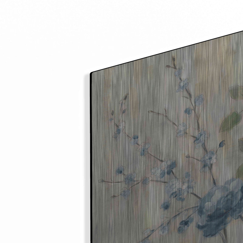 «Contemporary Chinoiserie Blue» par Silvia Vassileva, H 12 po x l 12 po