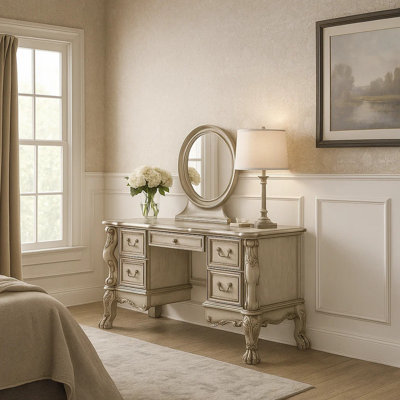 Burkard Solid Wood Vanity
