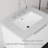 24" x 18.3" Carrara White Artificial Marble Bathroom Vanity Top with Integrated Sink with 3-Hole Faucet Configuration, Top Only