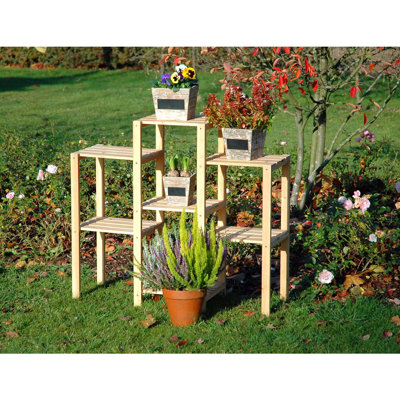 Analiegh Wood Plant Stand