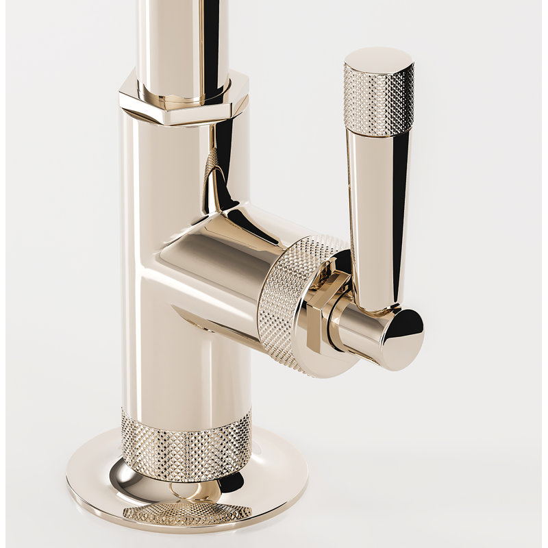Graceline® C-Spout Pull-Down Kitchen Faucet, Satin Nickel