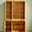 Bibliothèque en bois massif pur