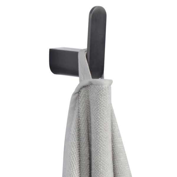 MyGift Stainless Steel Wall Robe Bathroom Towels Hook | Wayfair