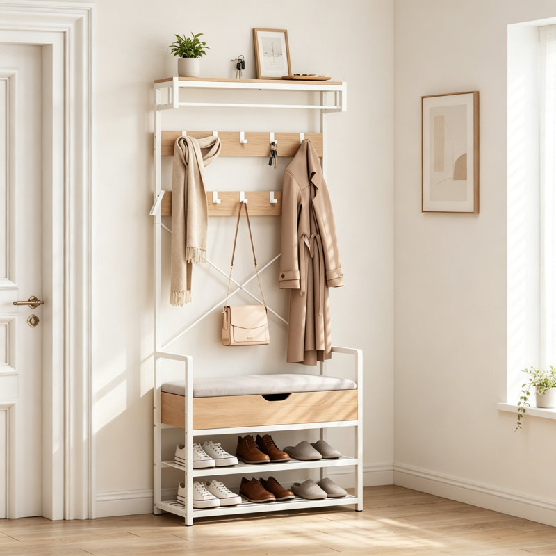 80 cm W Hall Tree
